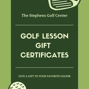 Golf Lesson Gift Certificate