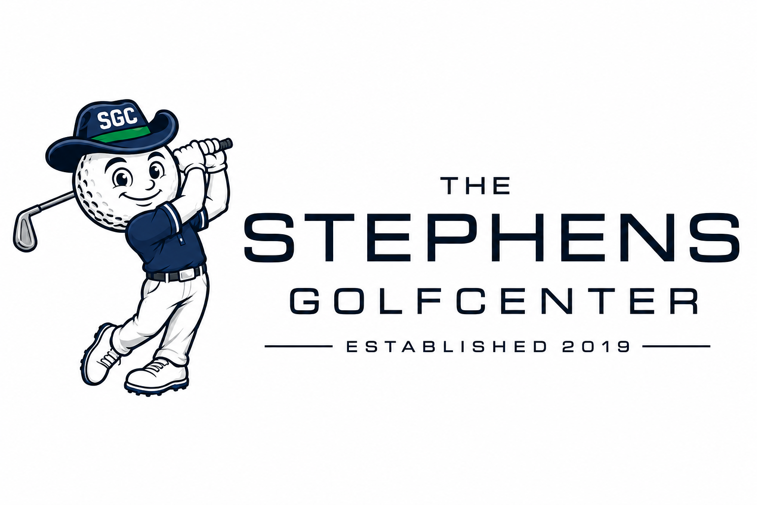 SGC Golfer with Text